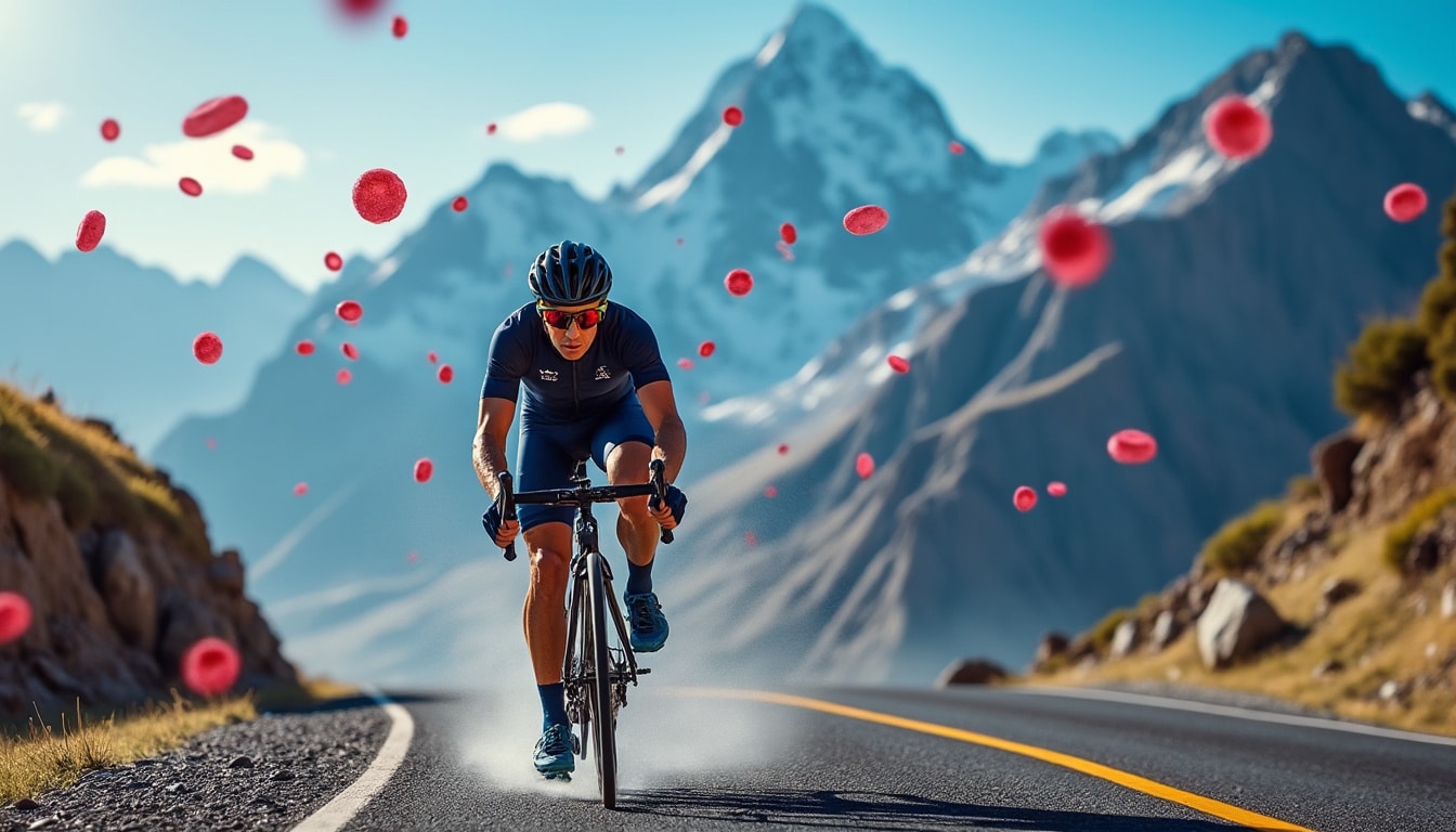 découvrez comment l'entraînement en haute altitude améliore le taux d'hématocrite chez les cyclistes, optimisant ainsi leur performance et endurance.