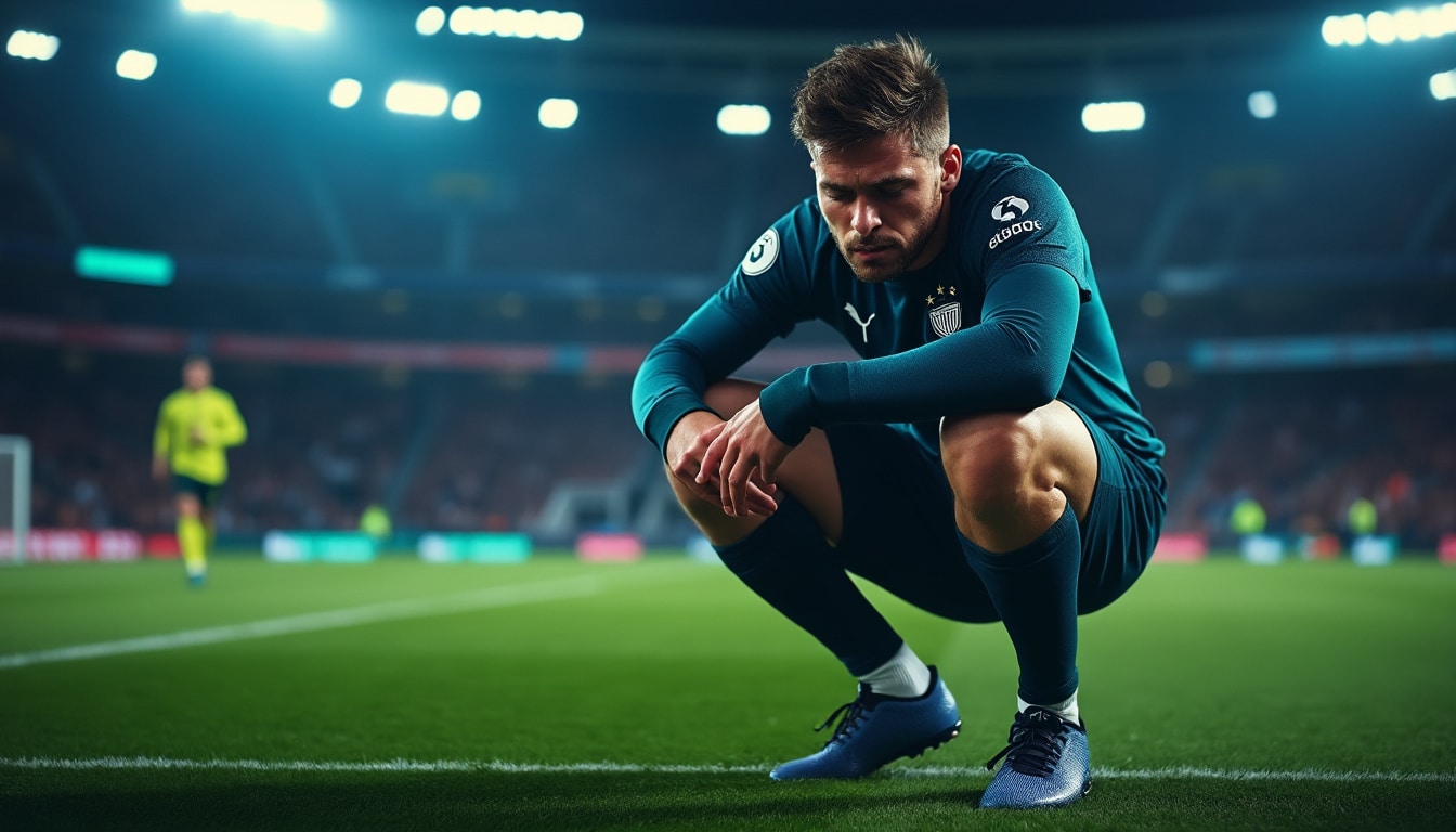 découvrez comment un calendrier sportif surchargé accroît le risque de rupture des ligaments croisés chez les footballeurs, impactant leur santé et leurs performances.