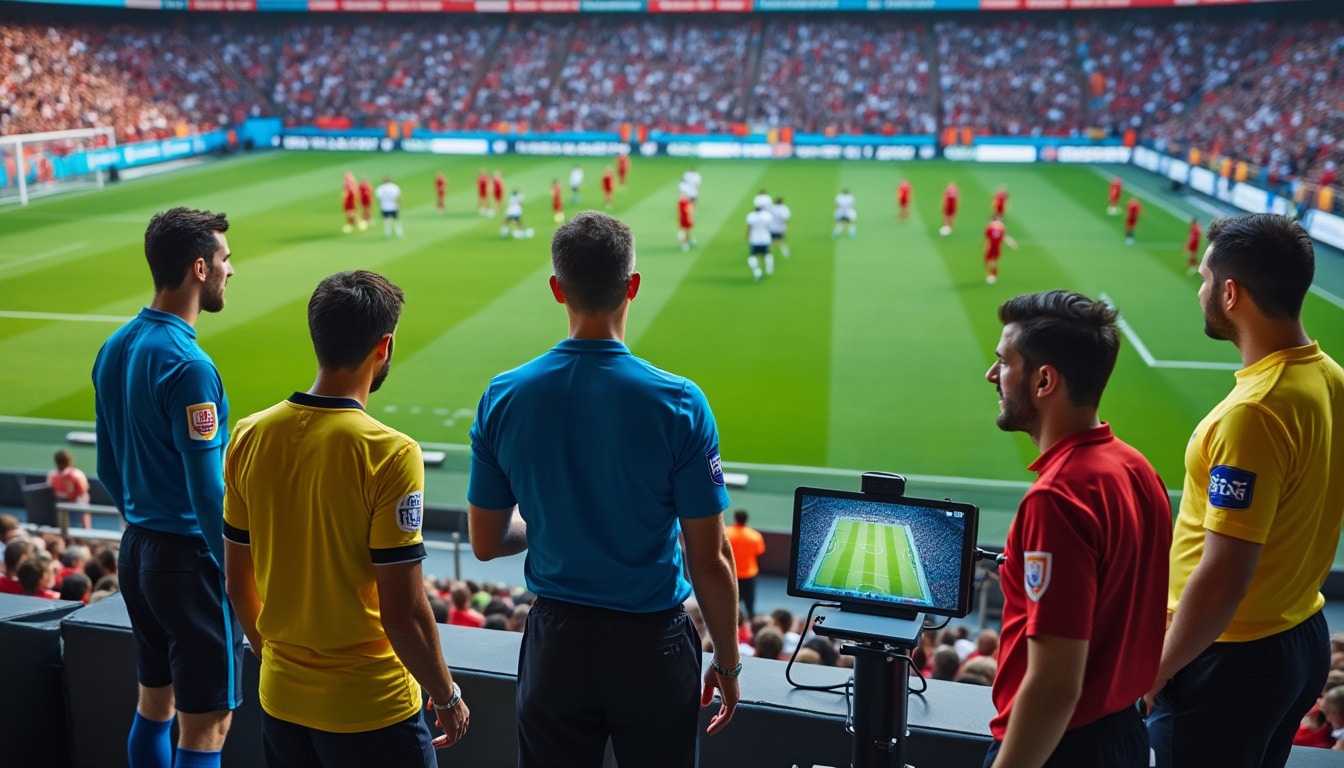 découvrez comment l'assistance vidéo à l'arbitrage améliore la précision des décisions et réduit les erreurs dans le football professionnel.