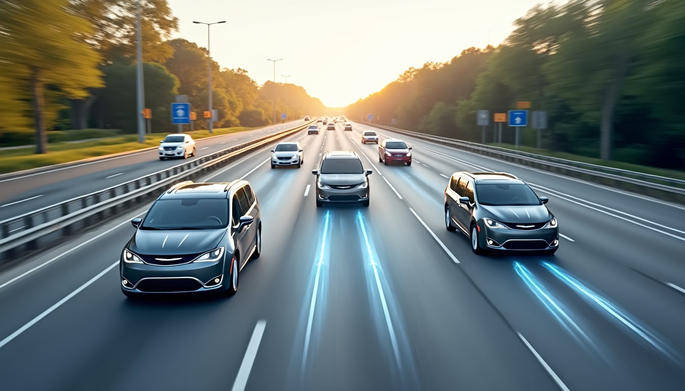 découvrez comment le système de maintien dans la voie ajuste automatiquement la trajectoire des monospaces pour une conduite plus sécurisée et confortable.