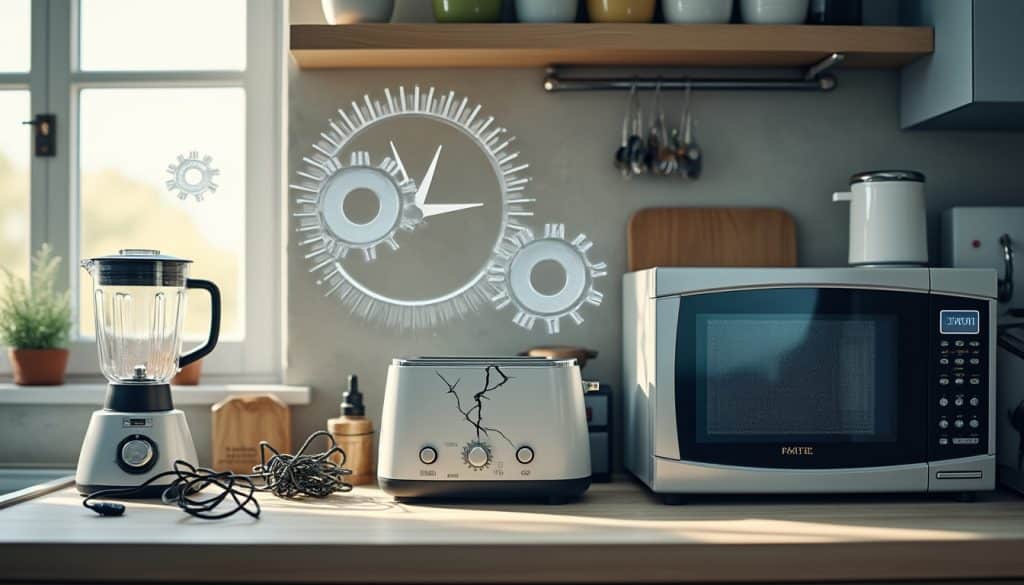 découvrez comment l'obsolescence programmée réduit la durée de vie des appareils électroménagers, impactant à la fois le consommateur et l'environnement.