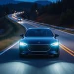 découvrez comment les phares matriciels adaptent automatiquement leur faisceau à la circulation adverse pour améliorer la visibilité sans éblouir les autres conducteurs.