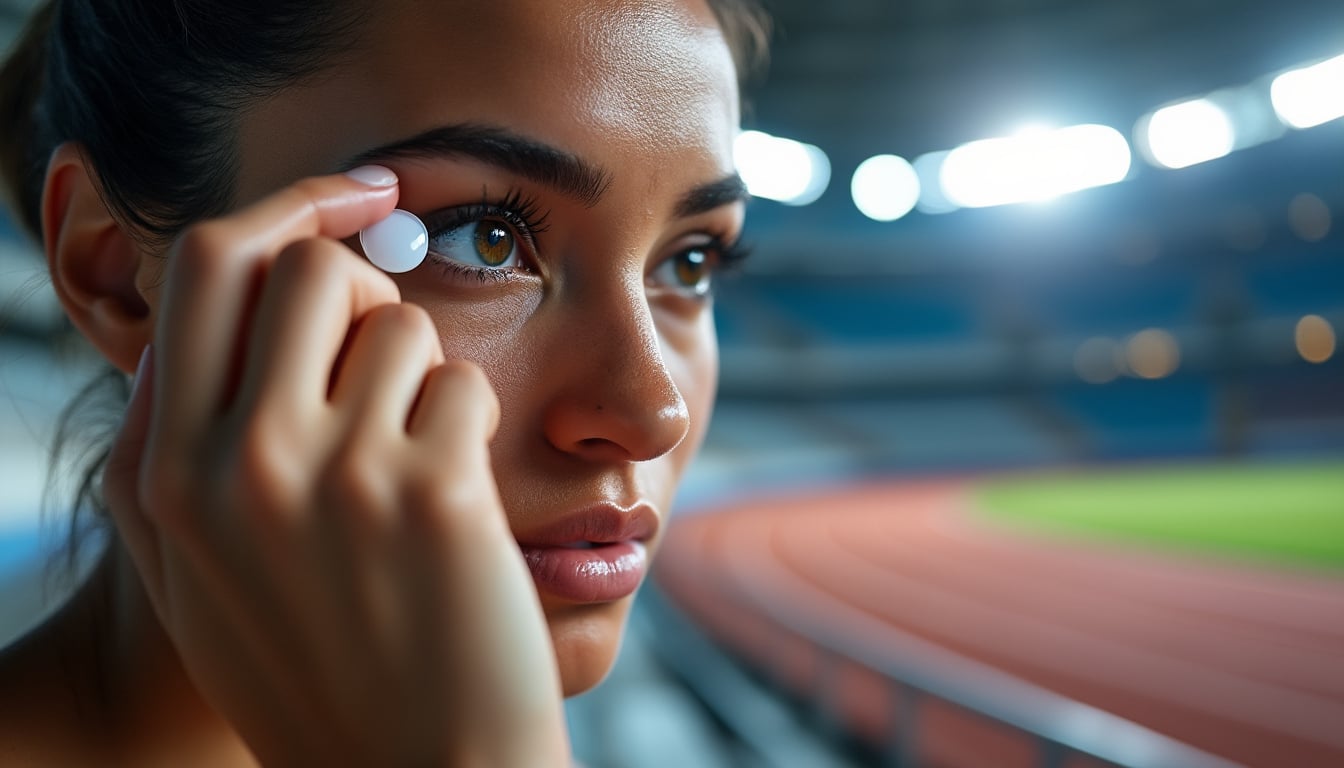 découvrez comment les lentilles de contact corrigent l’astigmatisme et offrent aux sportifs de haut niveau une vision nette et une grande liberté de mouvement.