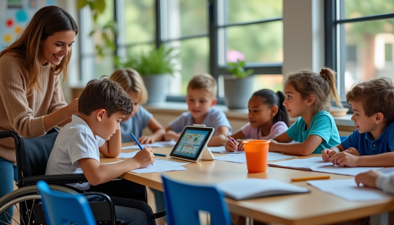découvrez comment l’école inclusive accompagne les enfants en situation de handicap et favorise leur intégration dans le cursus ordinaire.